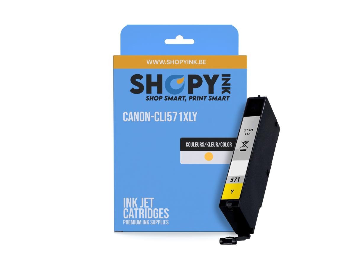 Canon CLI-571 (CLI-571Y XL) – Cartucho de tinta Amarillo Compatible