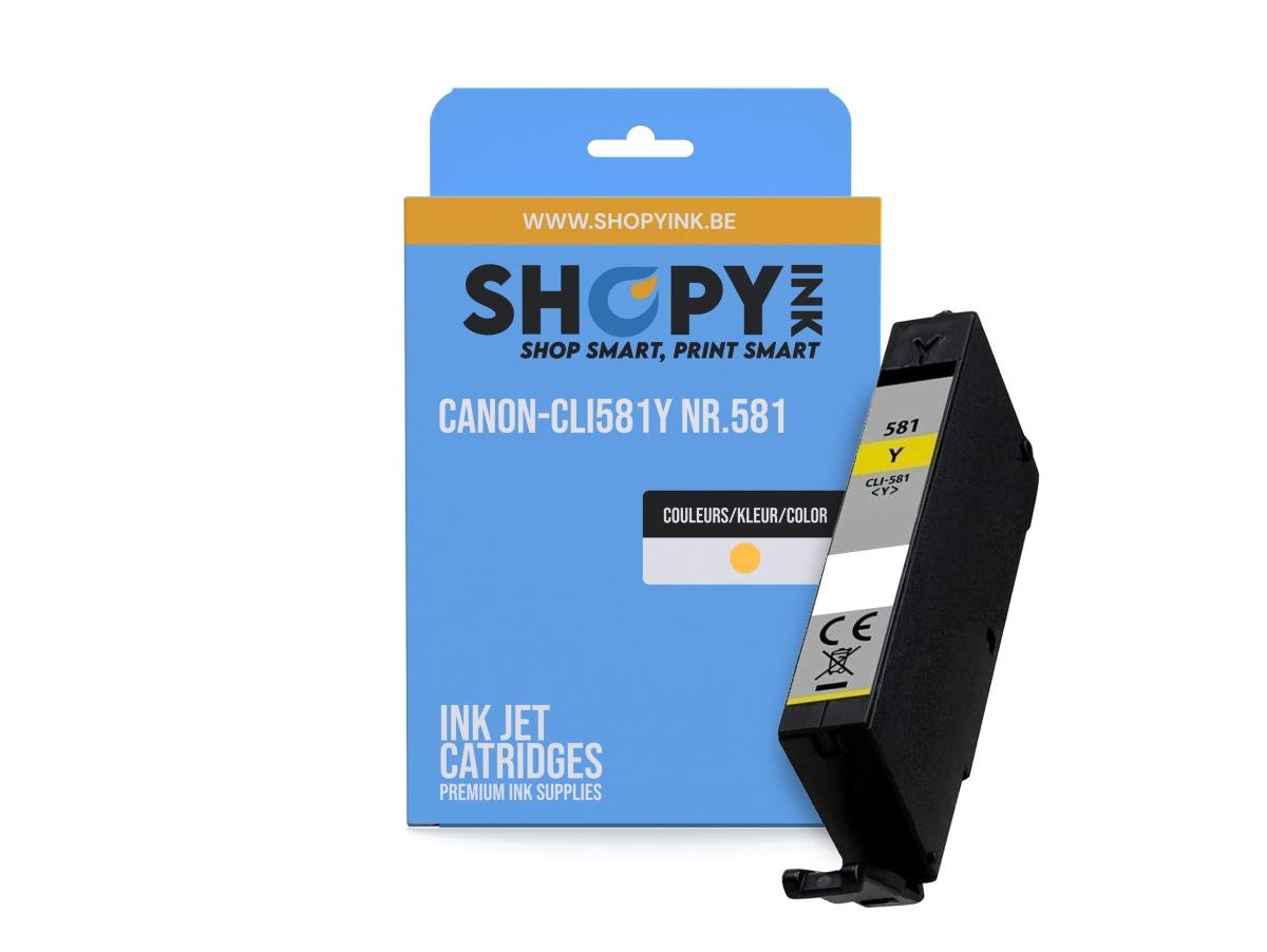Canon CLI-581 (CLI-581Y) – Cartucho de tinta Amarillo Compatible