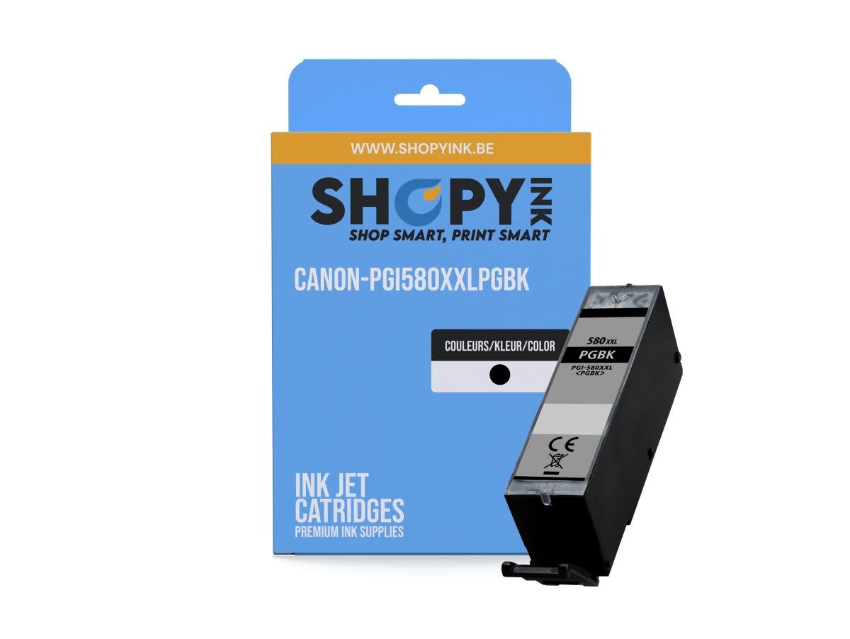 Canon PGI-580 (PGI-580XXL PGBK) – Cartucho de tinta Negro Compatible