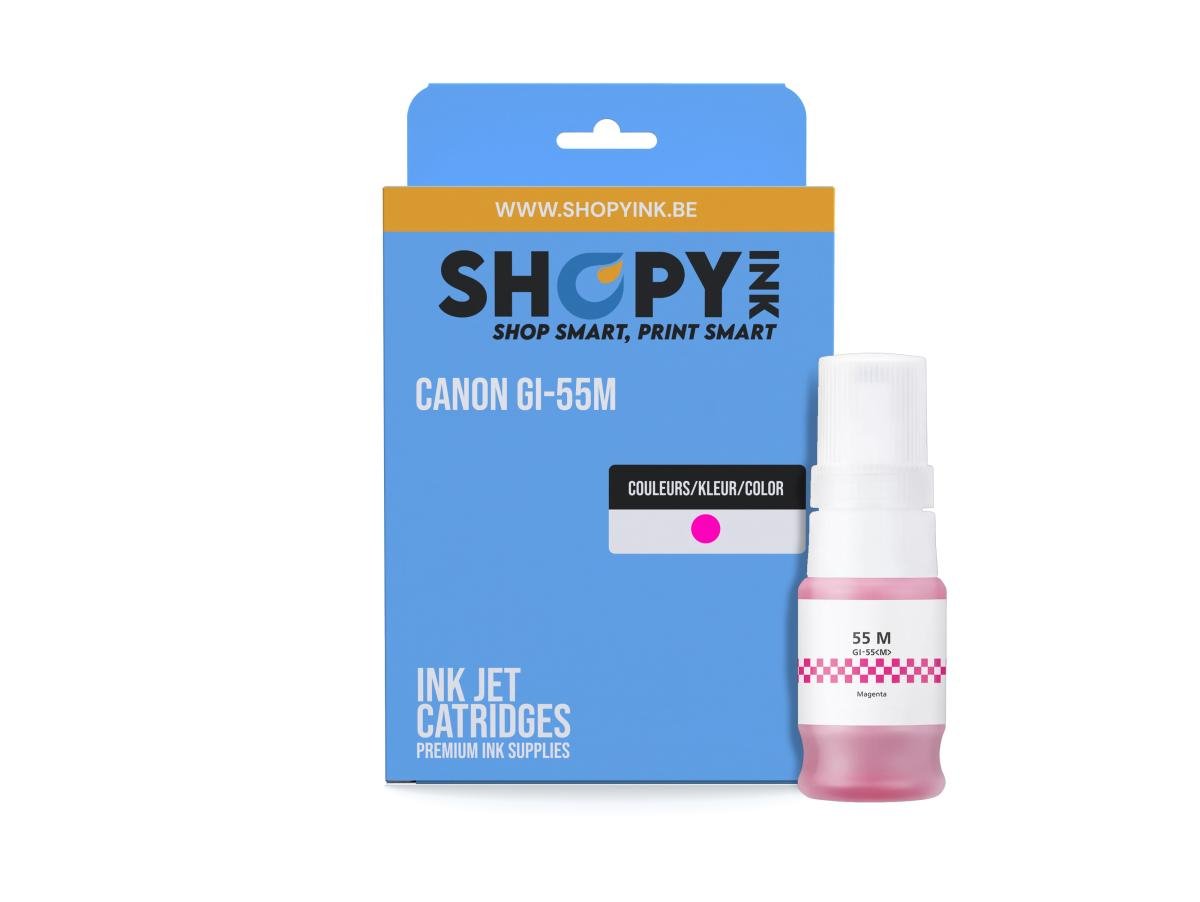 Canon GI55 (GI-55M) – Cartucho de tinta Magenta Compatible