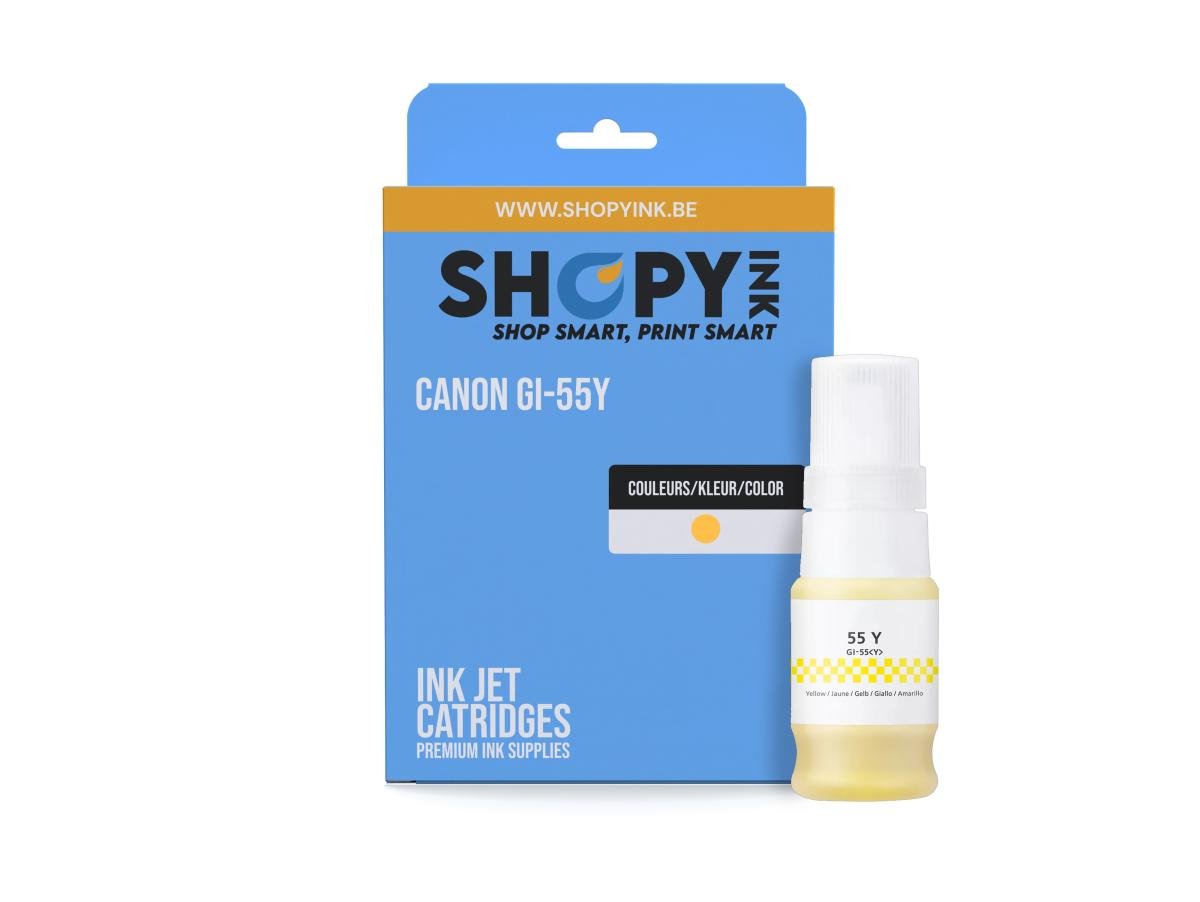 Canon GI55 (GI-55Y) – Cartucho de tinta Amarillo Compatible