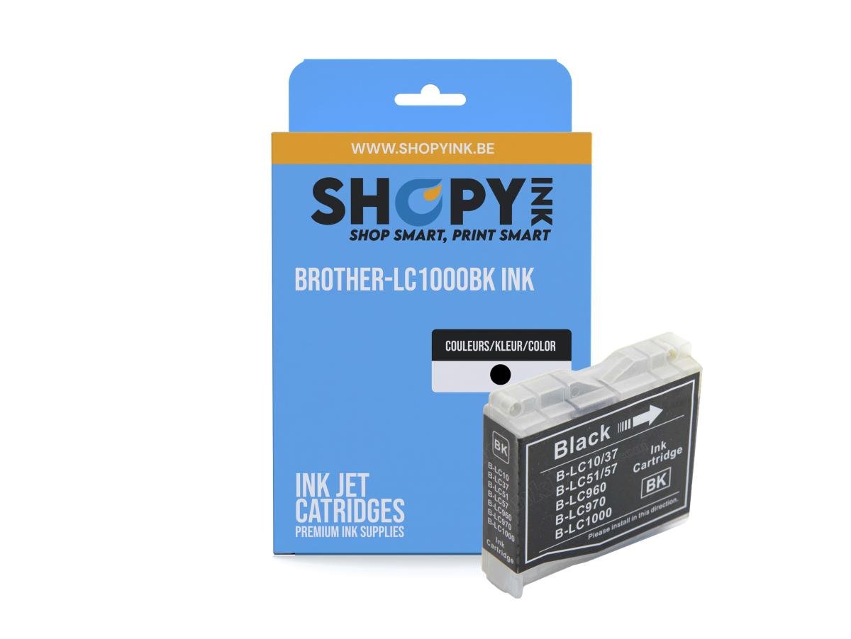 Brother LC-1000 (LC-1000BKLC-1000BK) – Cartucho de tinta Negro Compatible