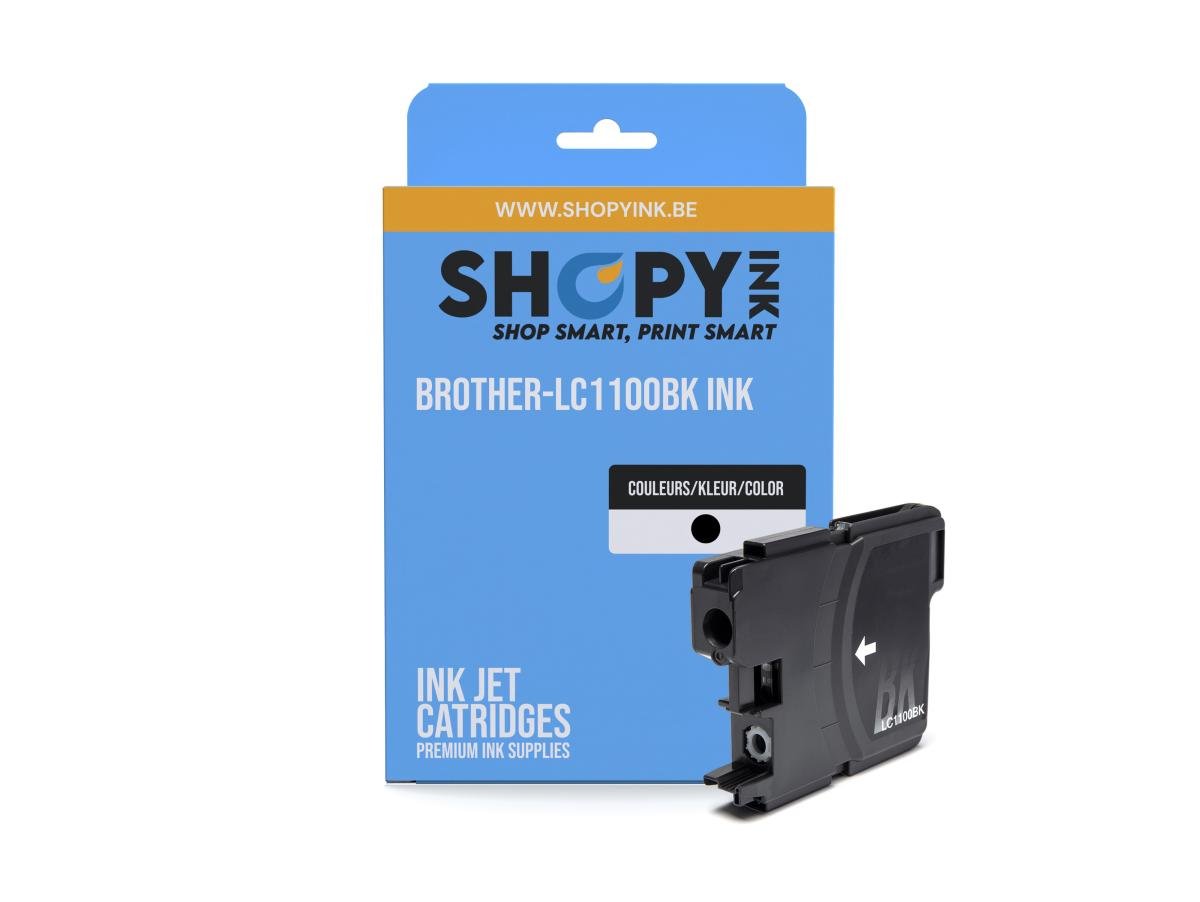 Brother LC-1100 (LC-1100BK) – Cartucho de tinta Negro Compatible