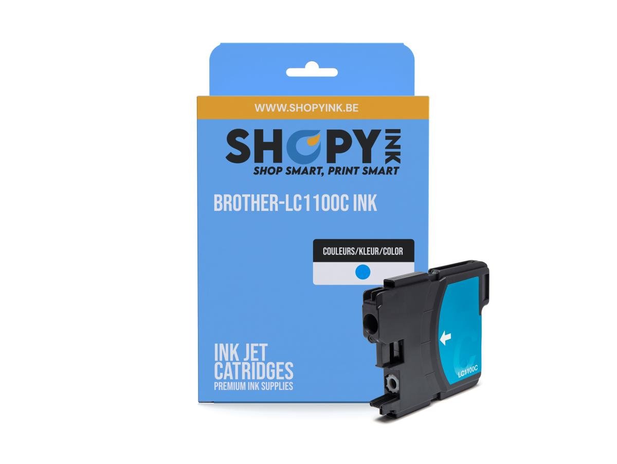 Brother LC-1100 (LC-1100C) – Cartucho de tinta Cian Compatible