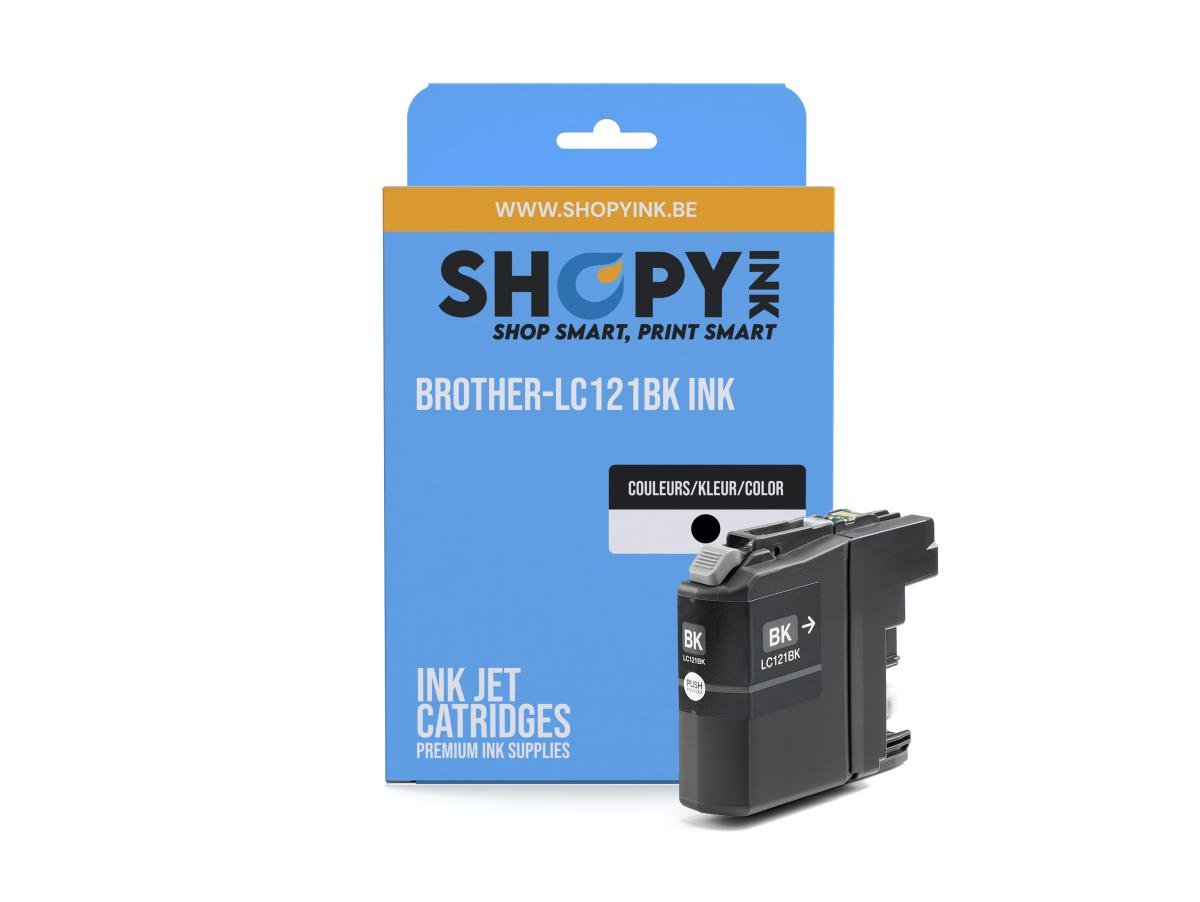 Brother LC-121 (LC-121BK) – Cartucho de tinta Negro Compatible