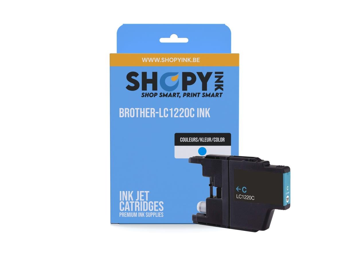 Brother LC-1220 (LC-1220C) – Cartucho de tinta Cian Compatible