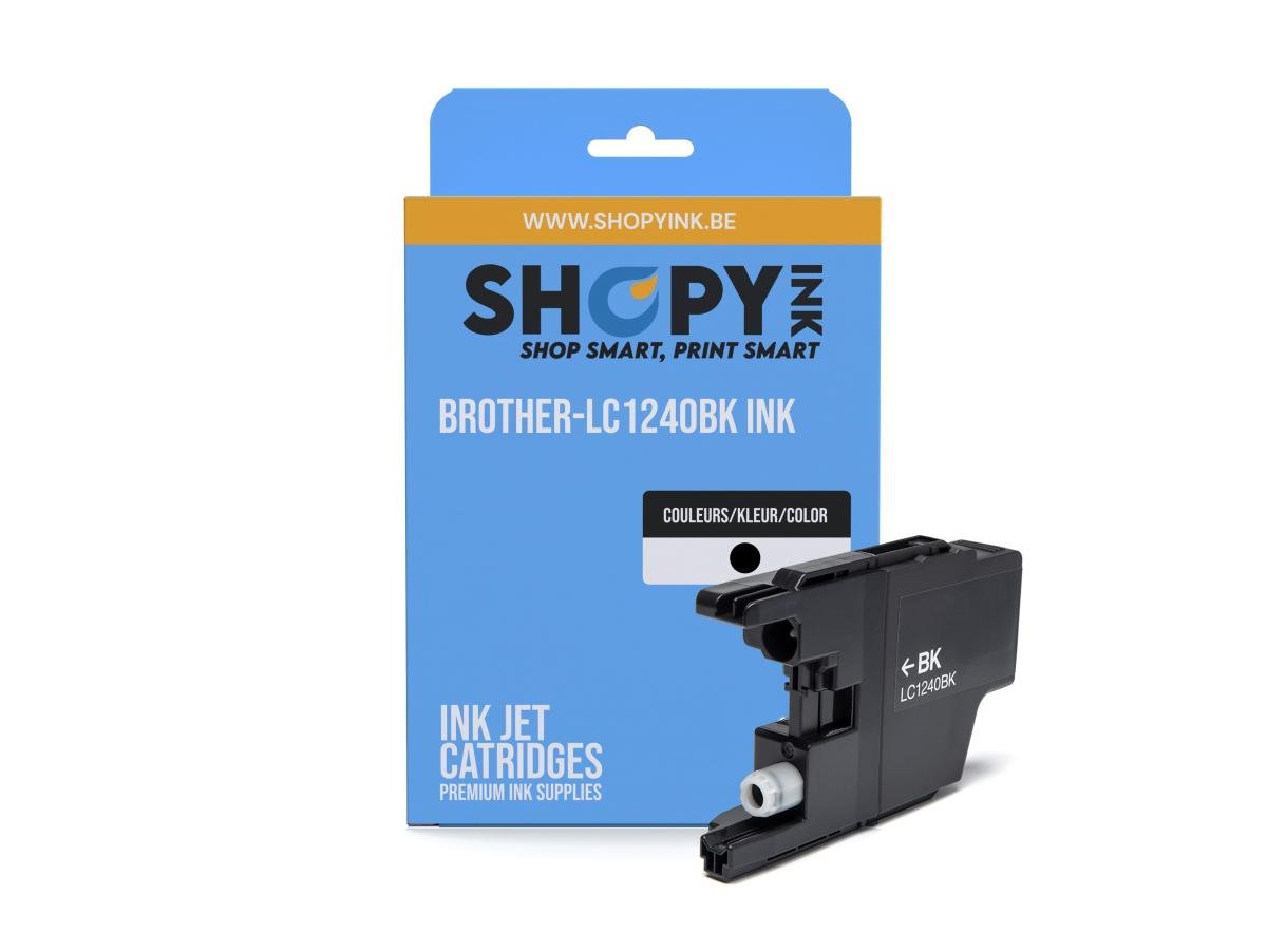 Brother LC-1240 (LC-1240BK) – Cartucho de tinta Negro Compatible
