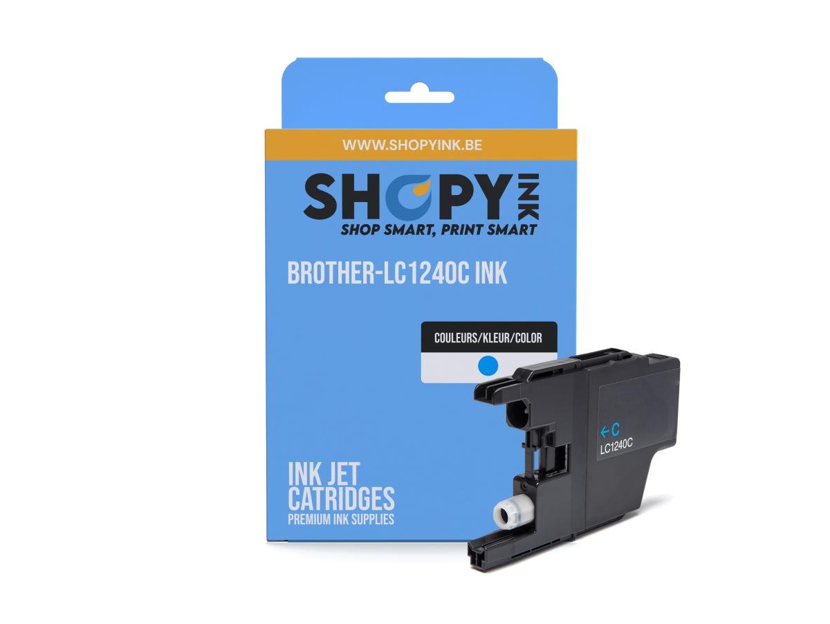 Brother LC-1240 (LC-1240C) – Cartucho de tinta Cian Compatible