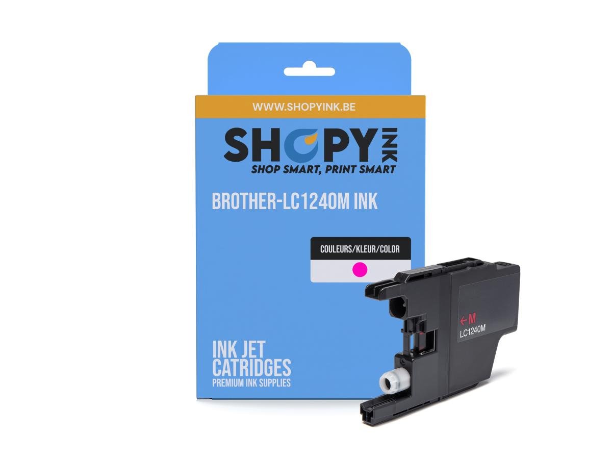 Brother LC-1240 (LC-1240M) – Cartucho de tinta Magenta Compatible