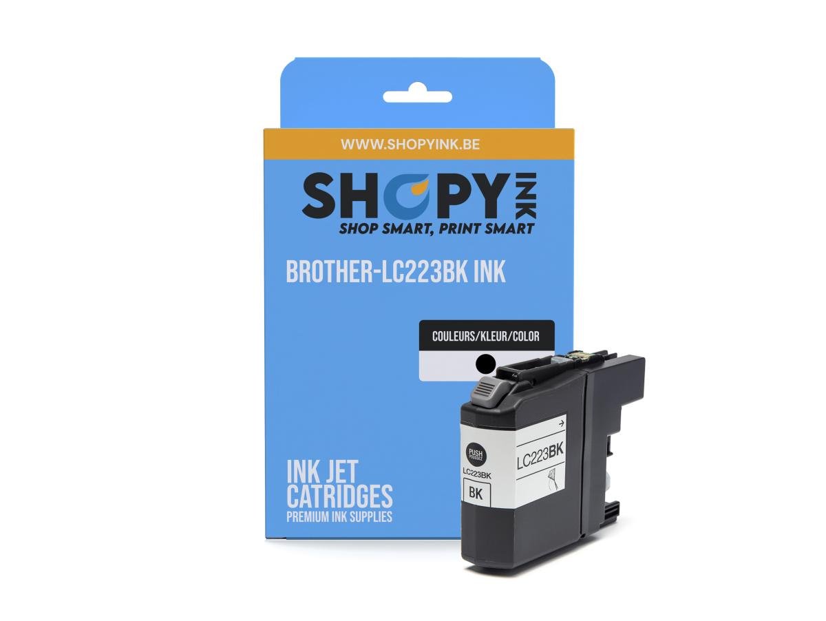 Brother LC-223 (LC-223BK) – Cartucho de tinta Negro Compatible