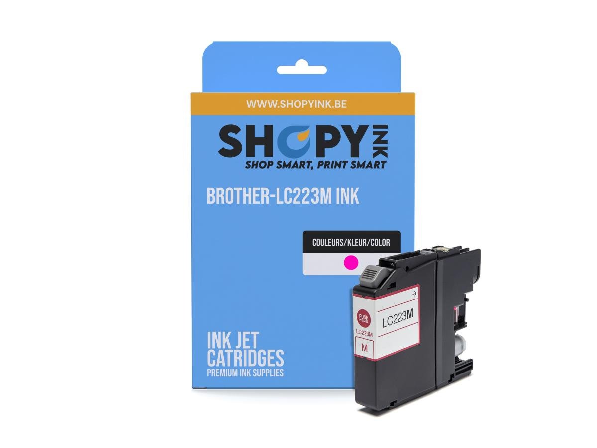 Brother LC-223 (LC-223M) – Cartucho de tinta Magenta Compatible