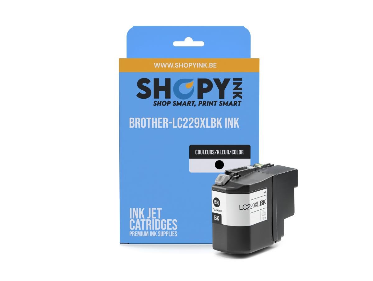 Brother LC-229 (LC-229XLBK) – Cartucho de tinta Negro Compatible