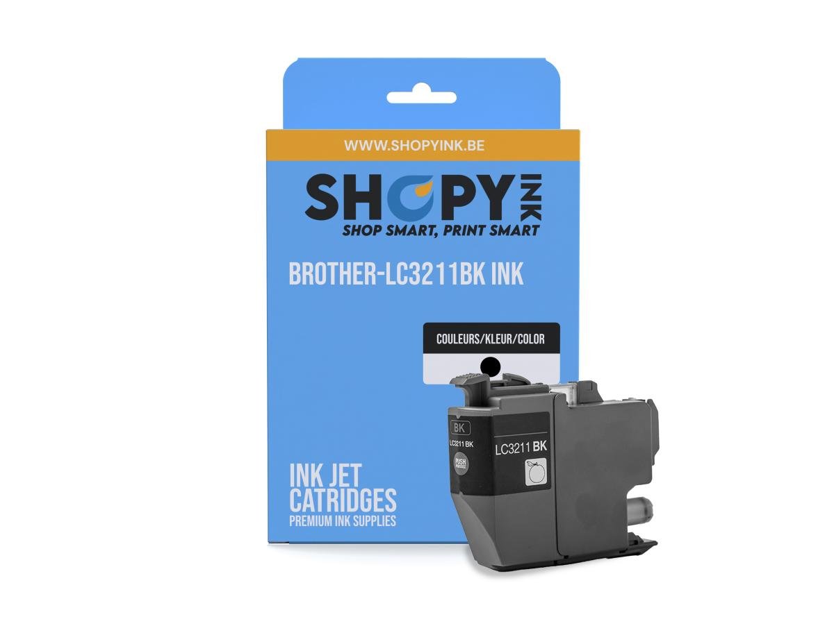 Brother LC-3211 (LC-3211BK) – Cartucho de tinta Negro Compatible