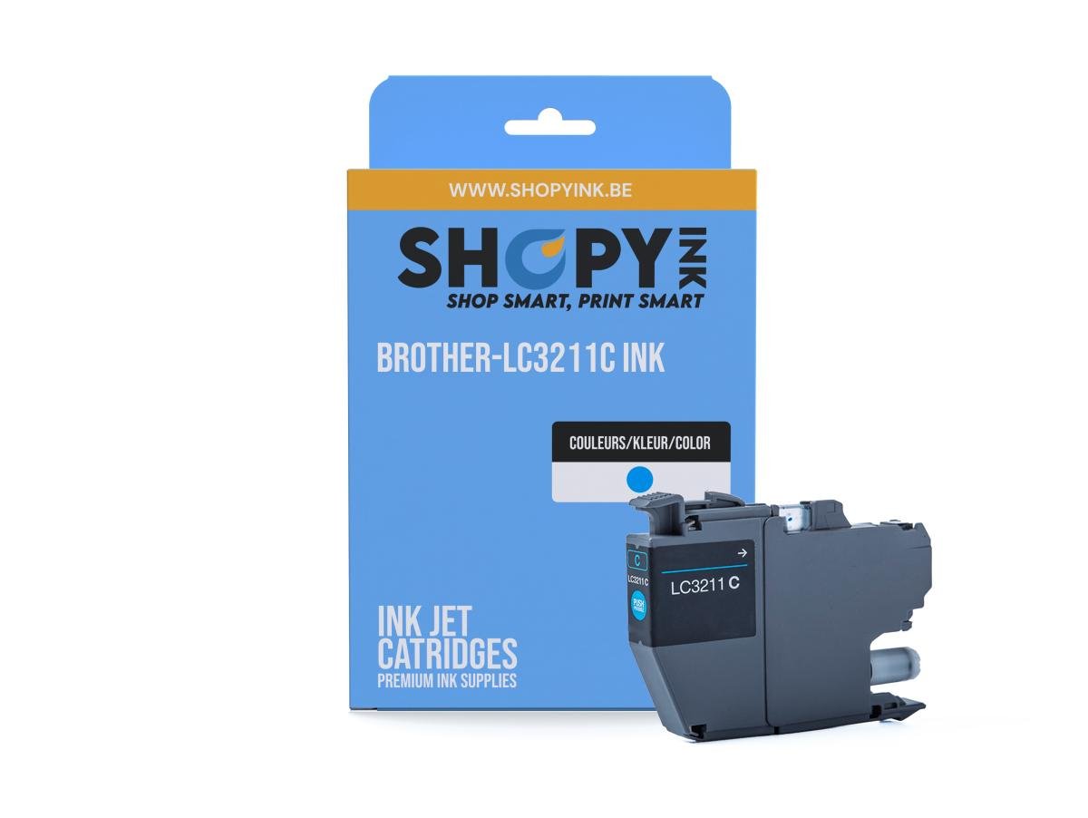 Brother LC-3211 (LC-3211C) – Cartucho de tinta Cian Compatible