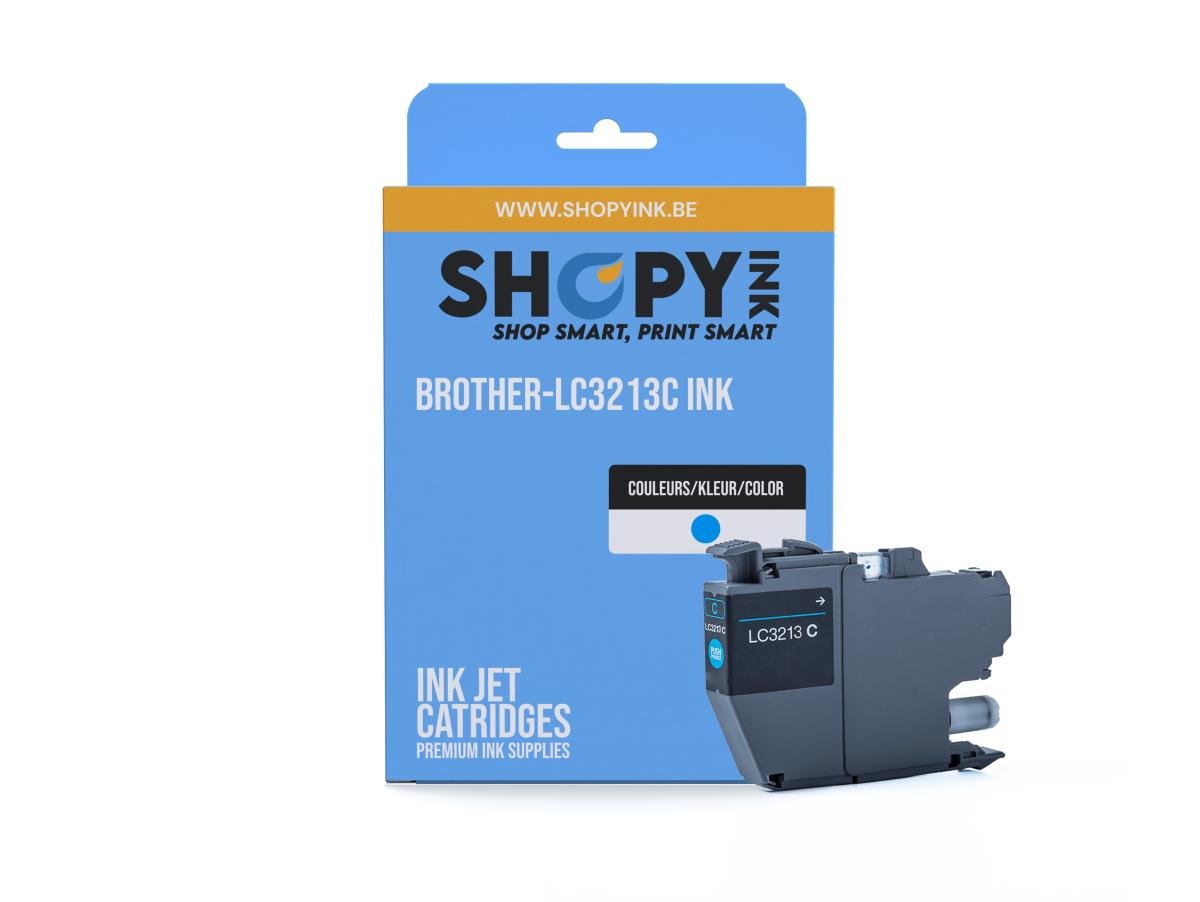 Brother LC-3213 (LC-3213C) – Cartucho de tinta Cian Compatible