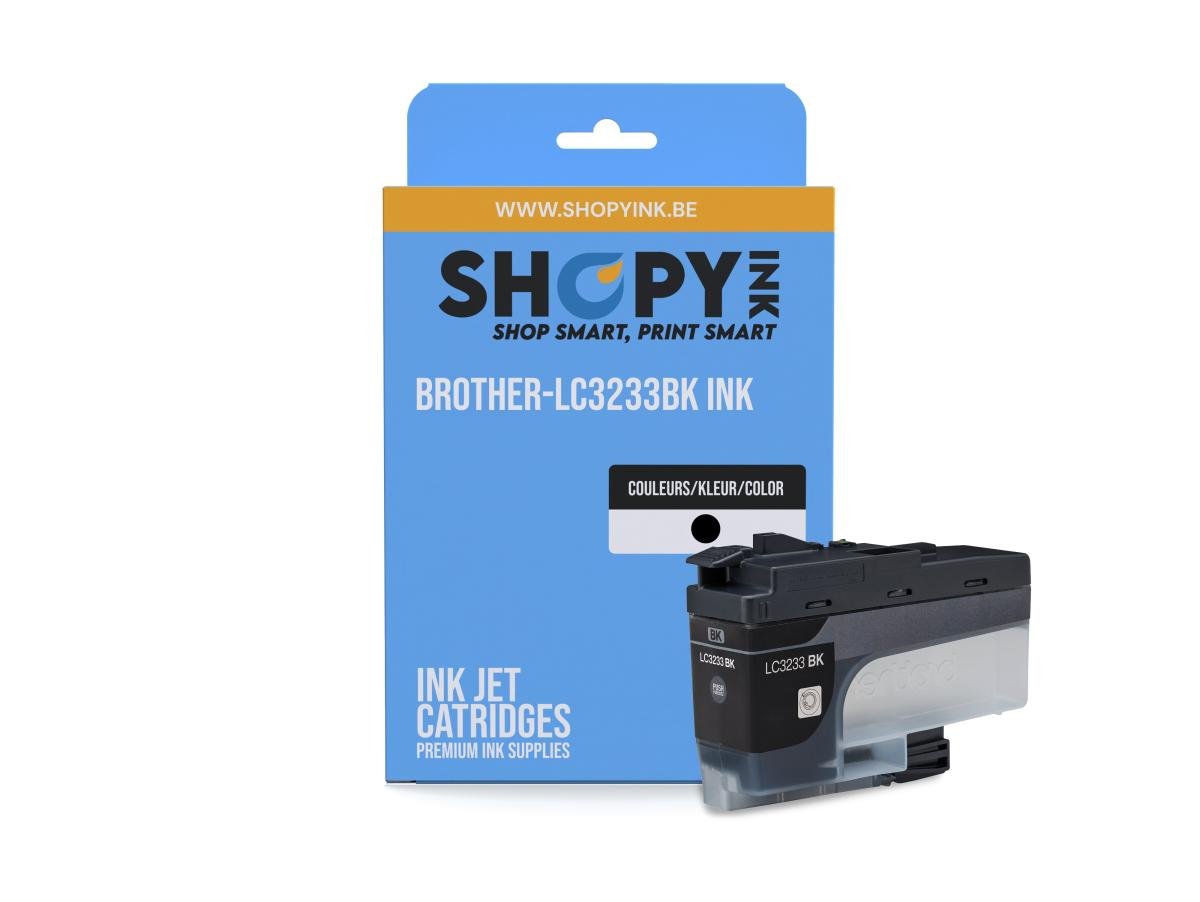 Brother LC-3233 (LC-3233BK) – Cartucho de tinta Negro Compatible