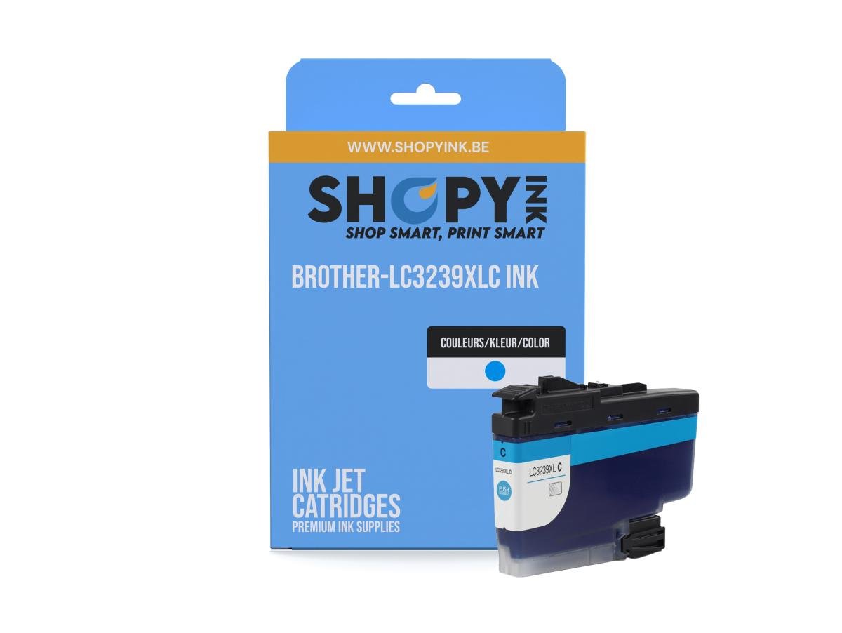 Brother LC-3239 (LC-3239XLC) – Cartucho de tinta Cian Compatible