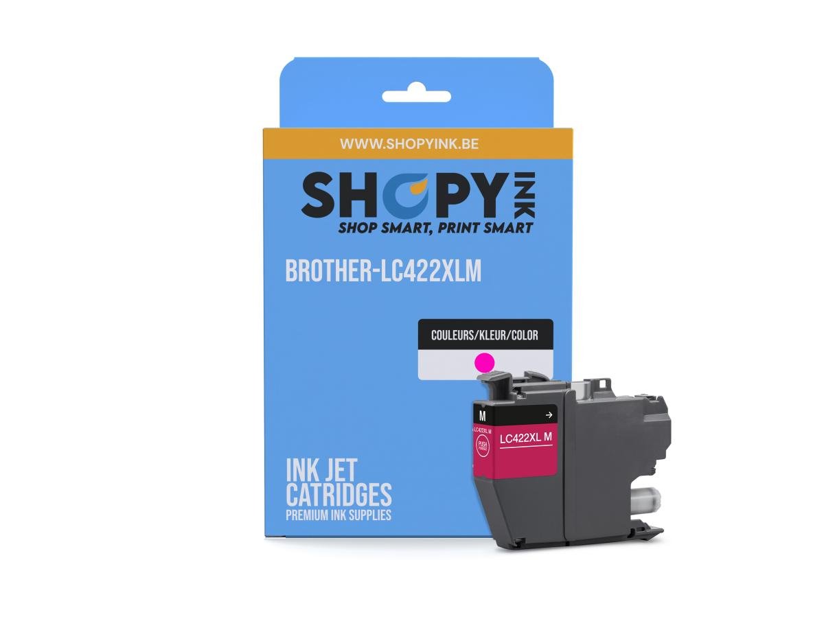 Brother LC-422 (LC-422XLM) – Cartucho de tinta Magenta Compatible