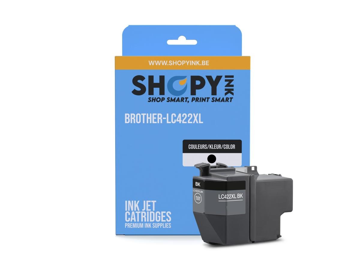 Brother LC-422 XL (LC-422XLBK) – Cartucho de tinta Negro Compatible