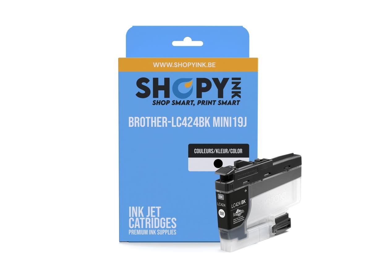 Brother LC-424 (LC-424BK) – Cartucho de tinta Negro Compatible