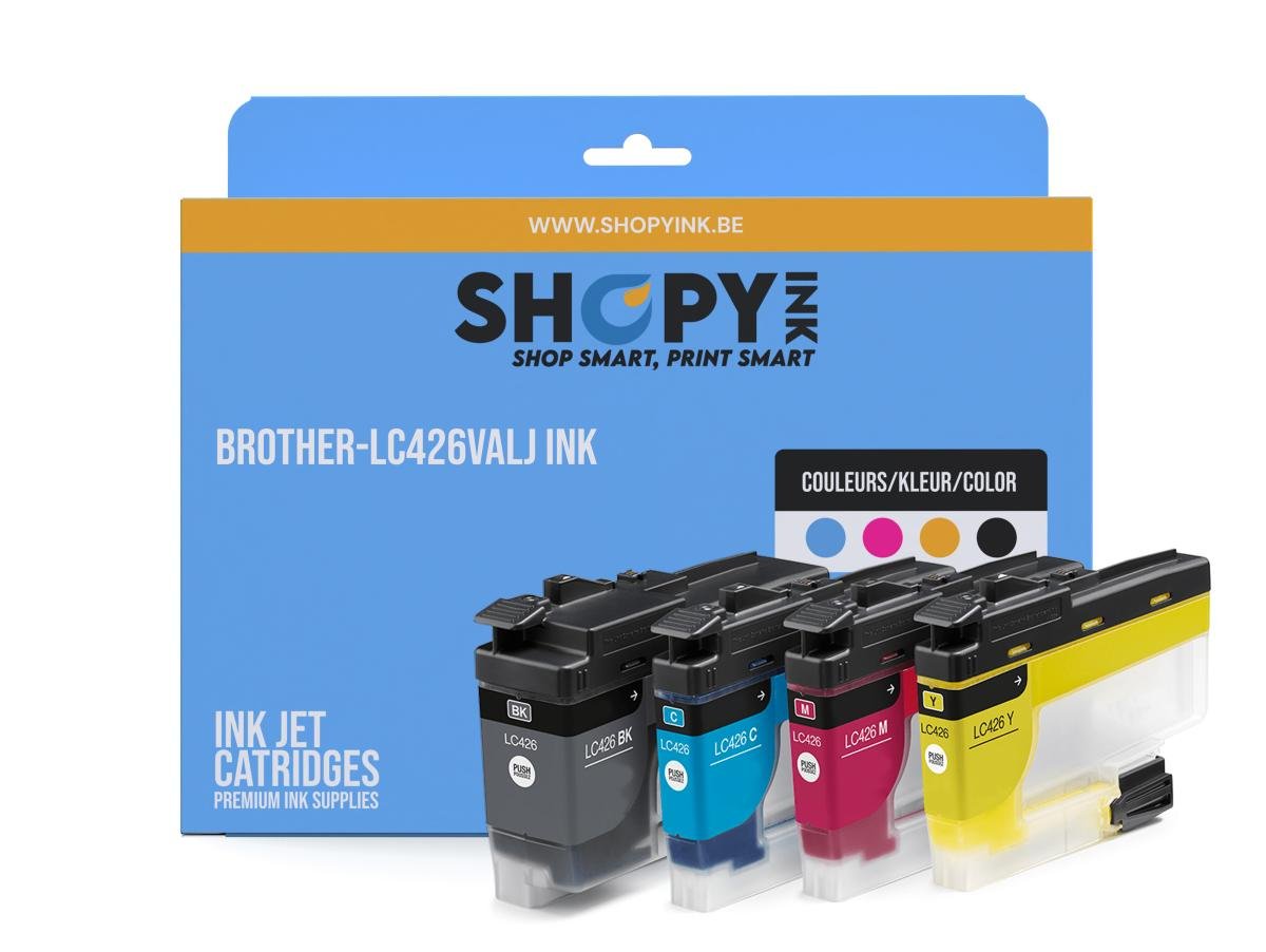 Brother LC-426 (LC-426VAL) – Pack de cartuchos de tinta compatible