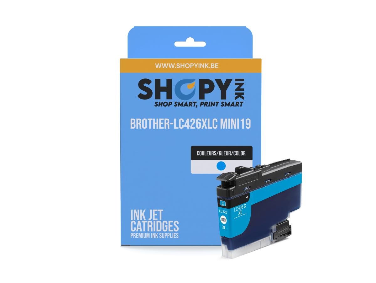 Brother LC-426 (LC-426XLC) – Cartucho de tinta Cian Compatible