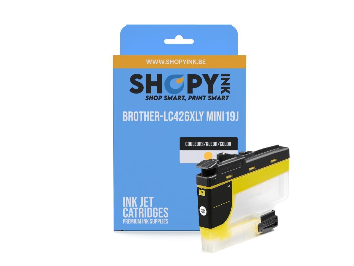 Brother LC-426 (LC-426XLY) – Cartucho de tinta Amarillo Compatible