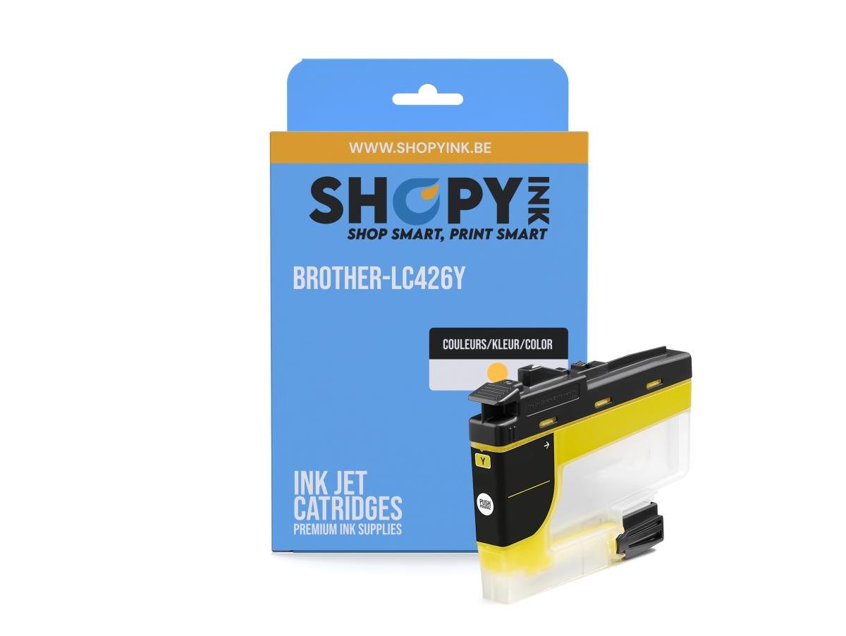 Brother LC-426 (LC-426Y) – Cartucho de tinta Amarillo Compatible