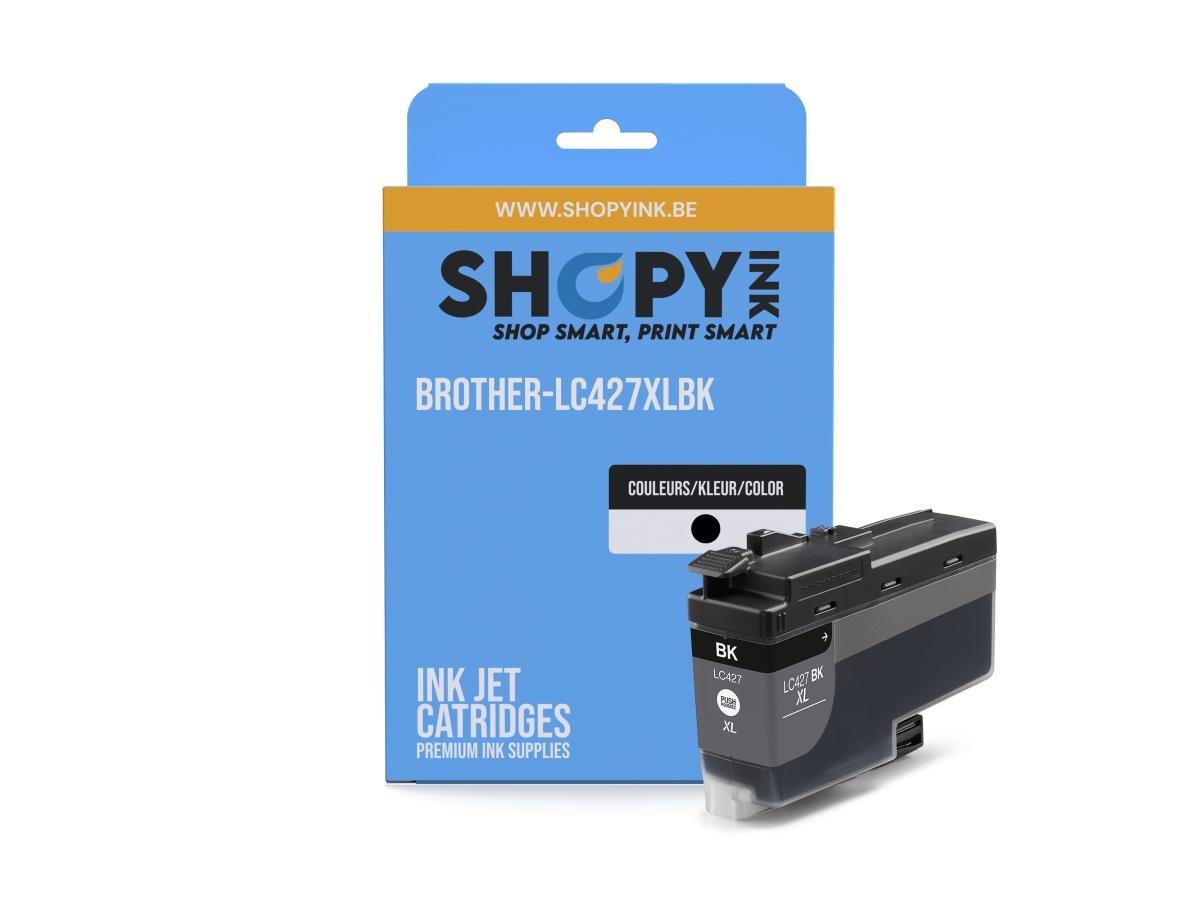 Brother LC-427 (LC-427XLBK) – Cartucho de tinta Negro Compatible