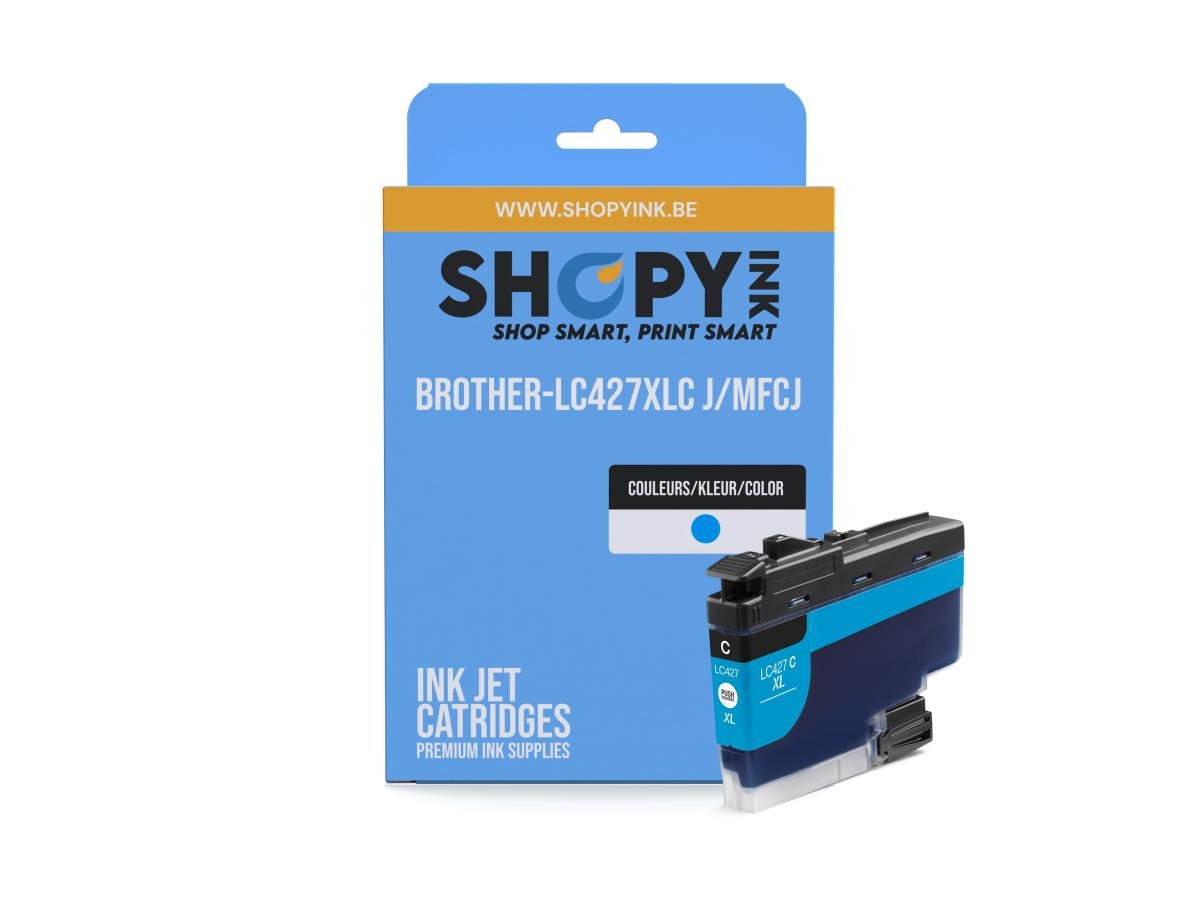Brother LC-427 (LC-427XLC) – Cartucho de tinta Cian Compatible