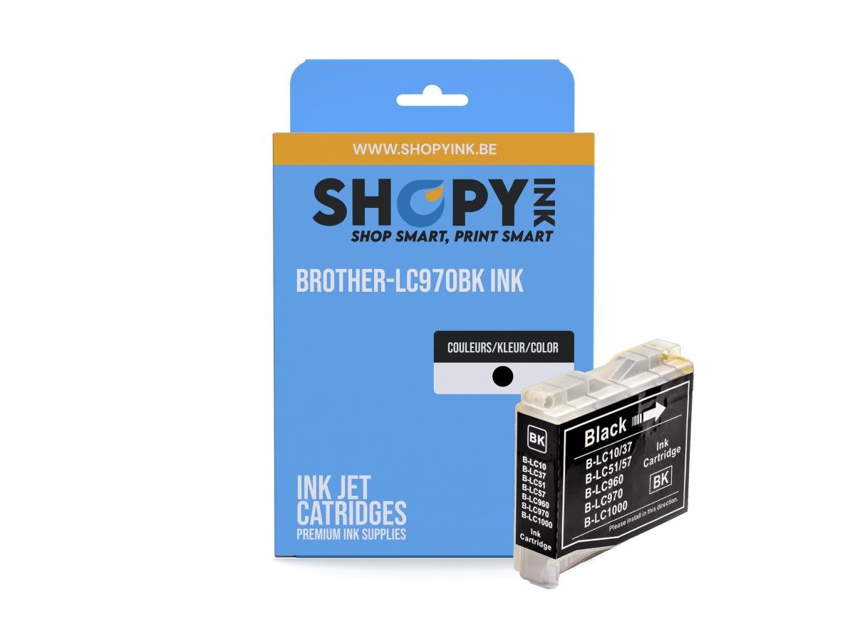 Brother LC-970 (LC-970BK) – Cartucho de tinta Negro Compatible