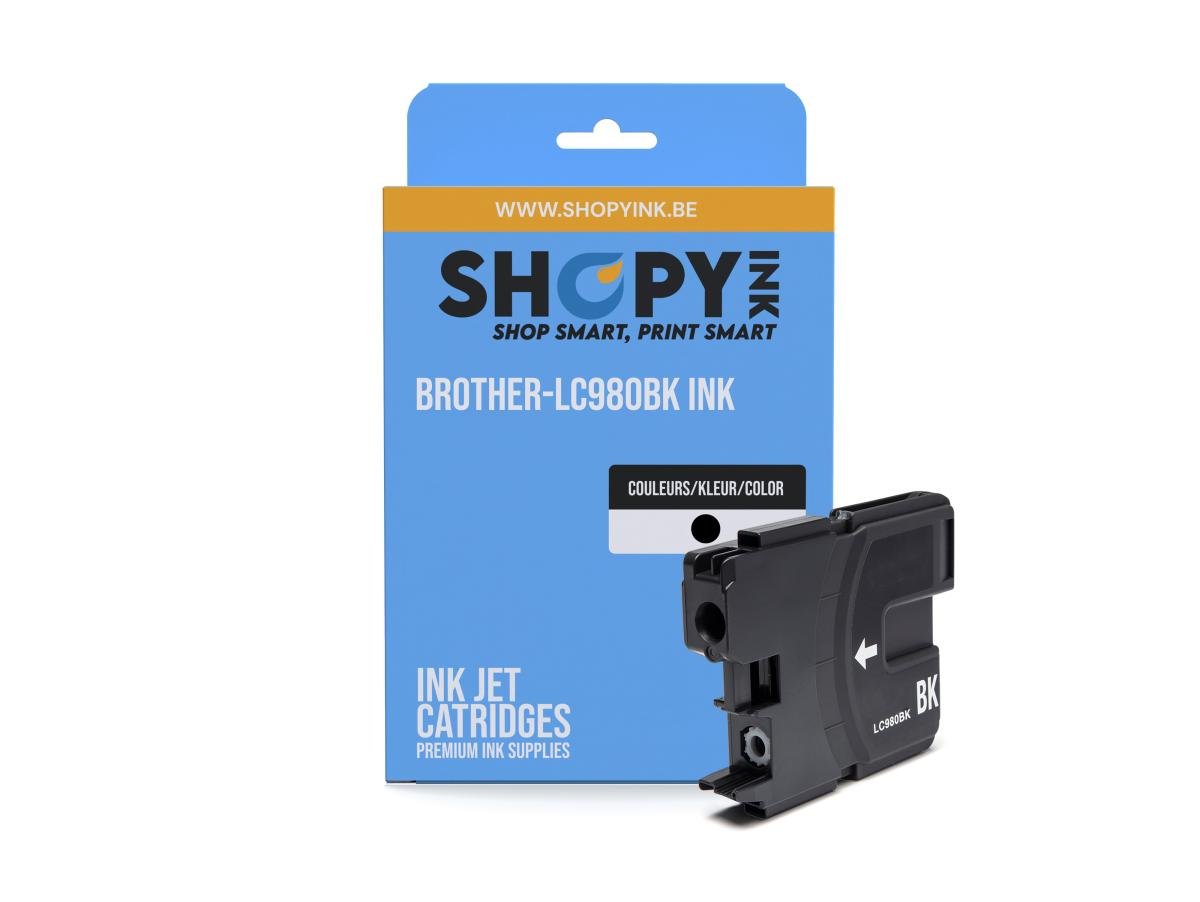 Brother LC-980 (LC-980BK) – Cartucho de tinta Negro Compatible