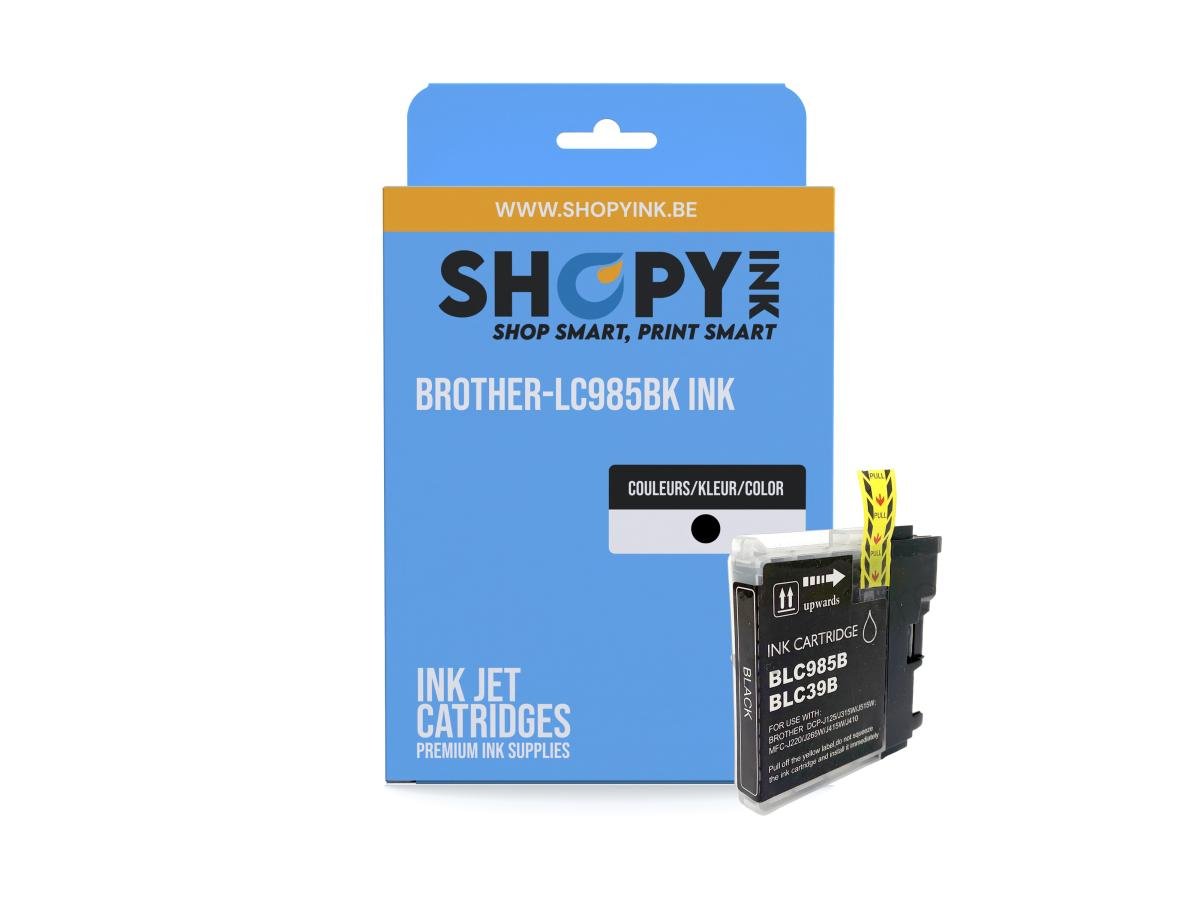 Brother LC-985 (LC-985BK) – Cartucho de tinta Negro Compatible