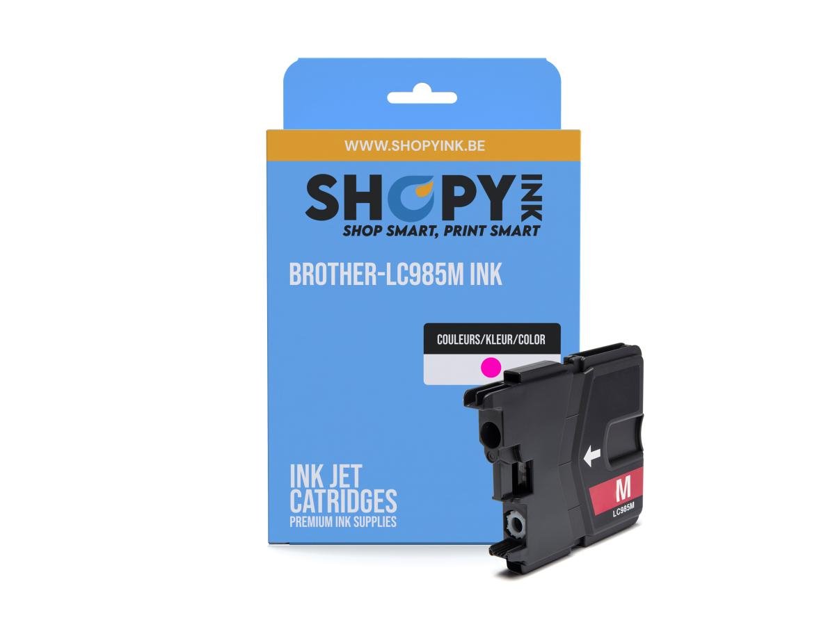 Brother LC-985 (LC-985M) – Cartucho de tinta Magenta Compatible