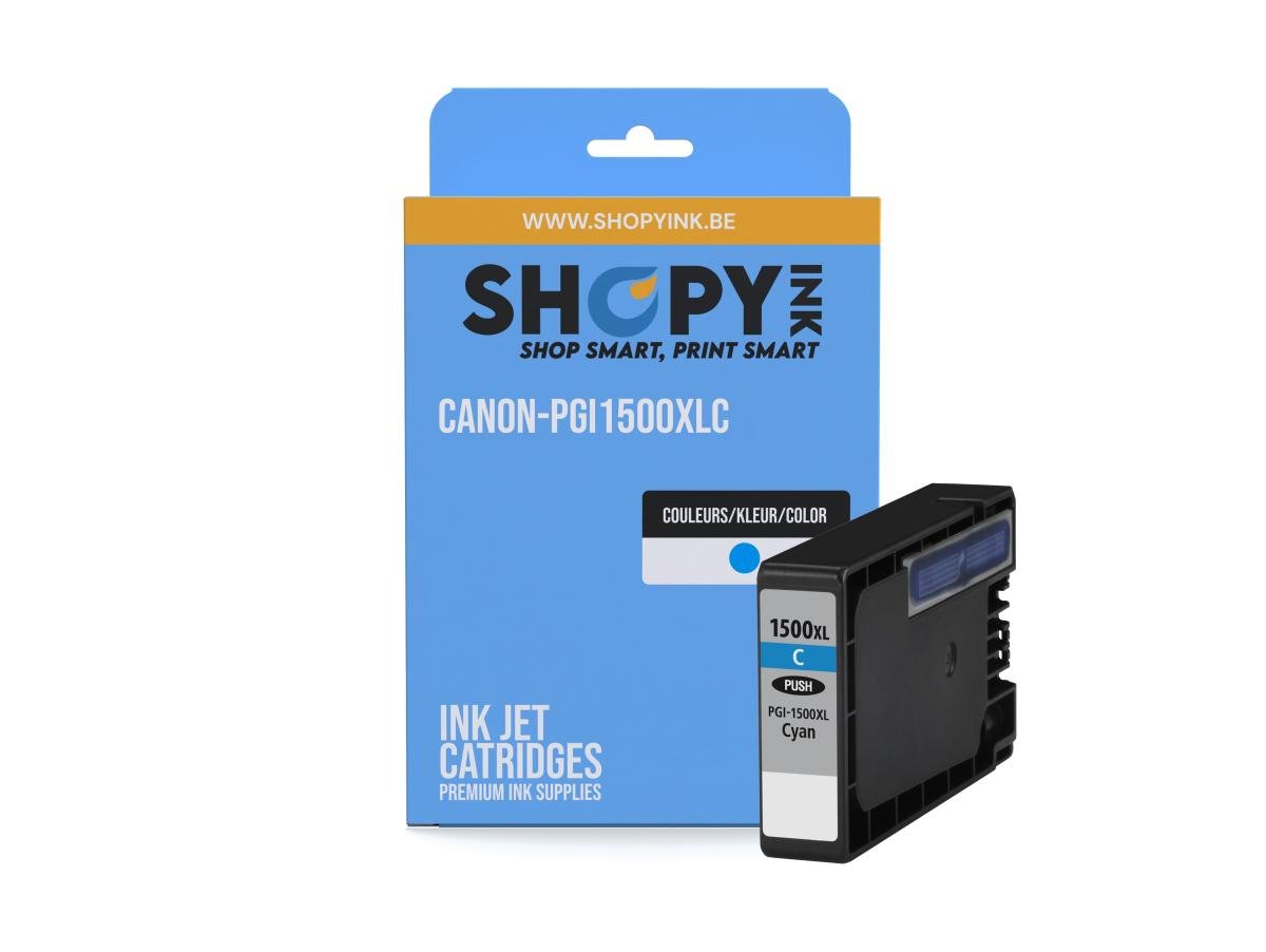 Canon PGI-1500 (PGI-1500XL C) – Cartucho de tinta Cian Compatible