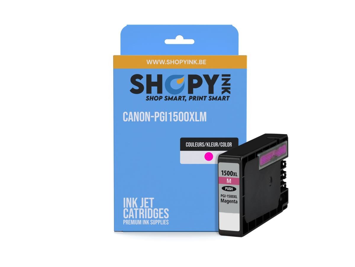 Canon PGI-1500 (PGI-1500XL M) – Cartucho de tinta Magenta Compatible
