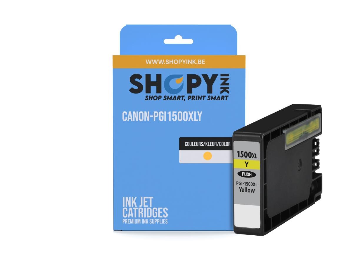 Canon PGI-1500 (PGI-1500XL Y) – Cartucho de tinta Amarillo Compatible
