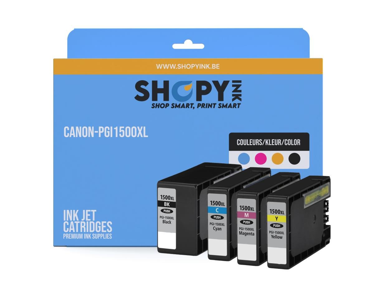 Canon PGI-1500 (PGI-1500XL BK) – Pack de cartuchos de tinta compatible