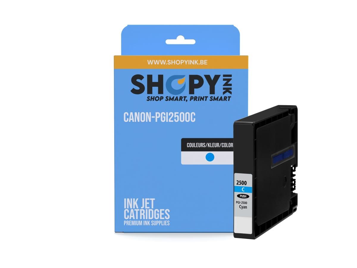 Canon PGI-2500 (PGI-2500C) – Cartucho de tinta Cian Compatible