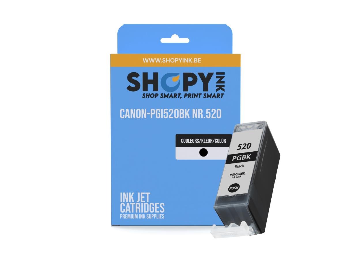 Canon PGI-520 (PGI-520BK) – Cartucho de tinta Negro Compatible