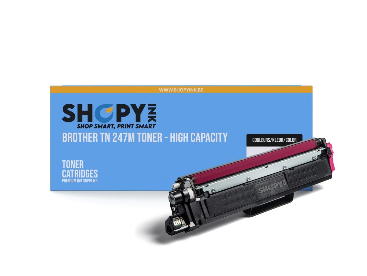 Brother TN-247 (TN-247M) – Tóner Magenta Compatible