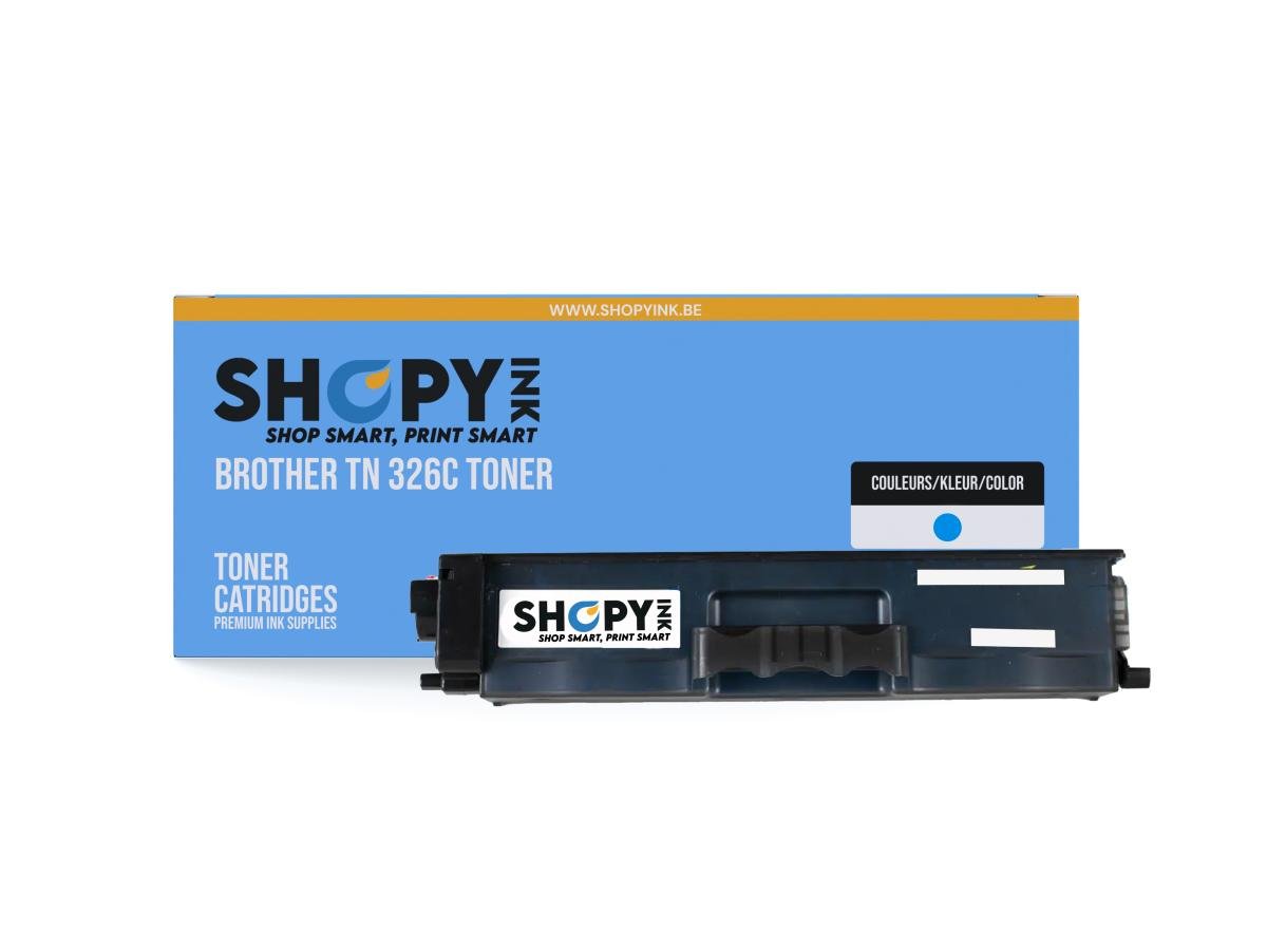 Brother TN-326 (TN-326C) – Tóner Cian Compatible