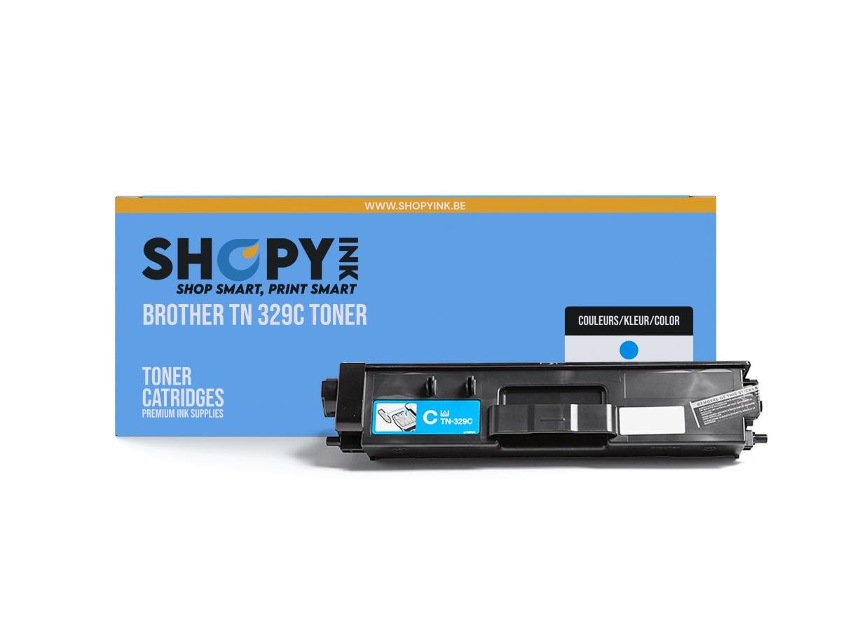 Brother TN-329 (TN-329C) – Tóner Cian Compatible