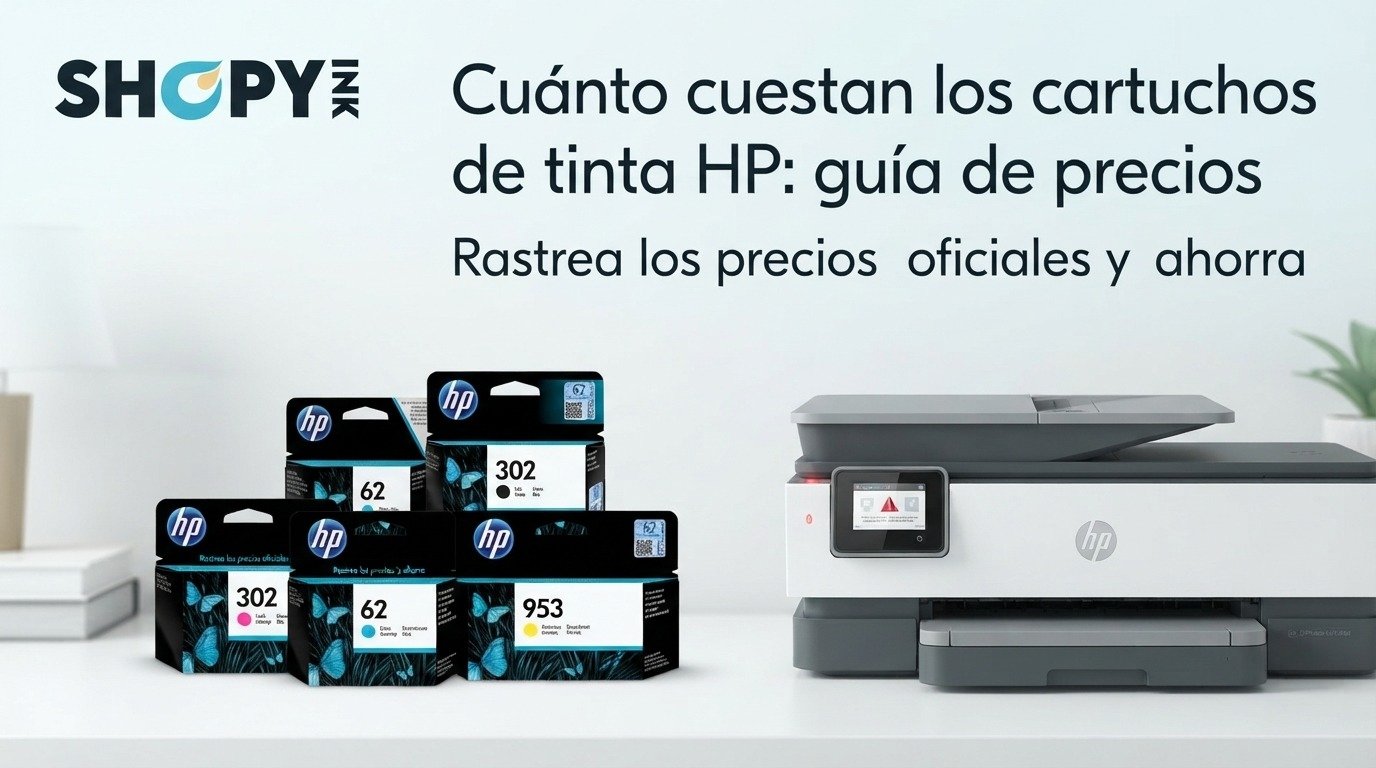 Cuánto cuestan los cartuchos de tinta HP: guía de precios