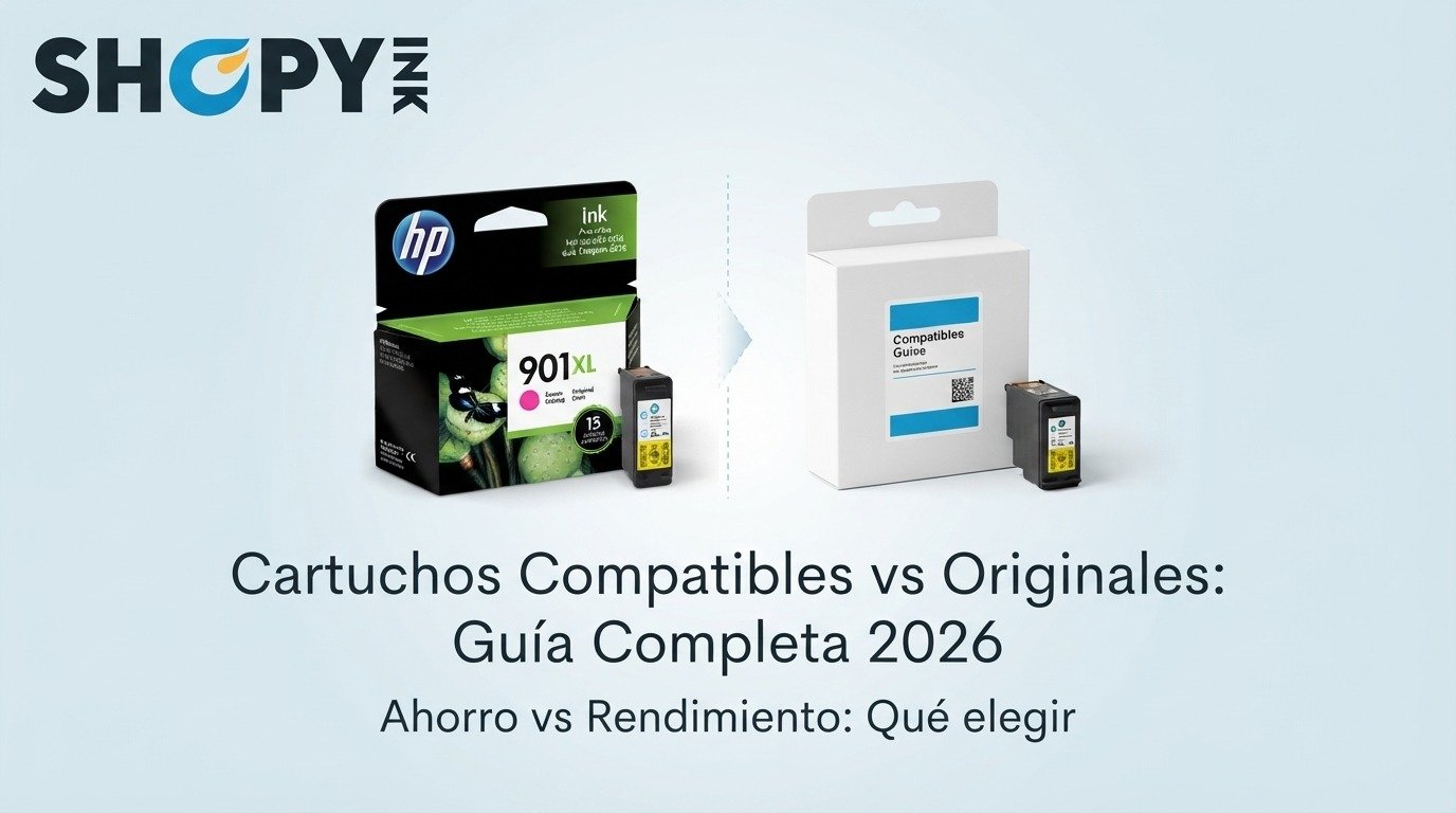 Cartuchos Compatibles vs Originales: Guía Completa 2026